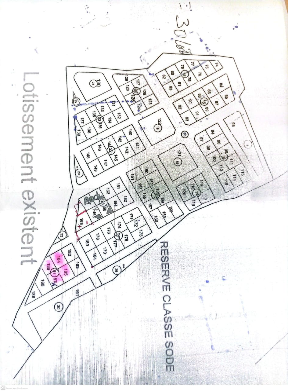 Terrain de 500 m² à vendre à Bôbô (Bouaké)