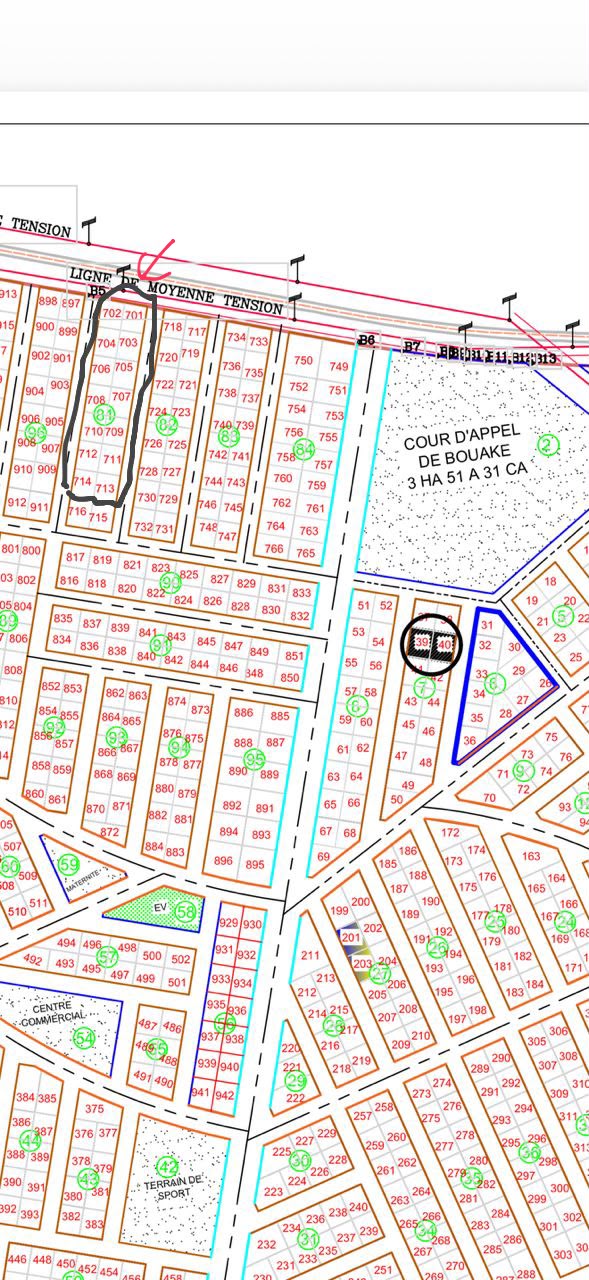 Terrain de 7000 m² à vendre à Sessenoua Cité Résidentielle