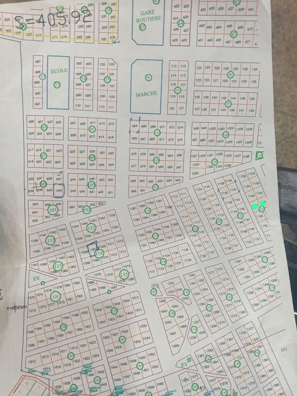 Terrain de 500 m² à vendre à Dinanbo (attestation villageoise)