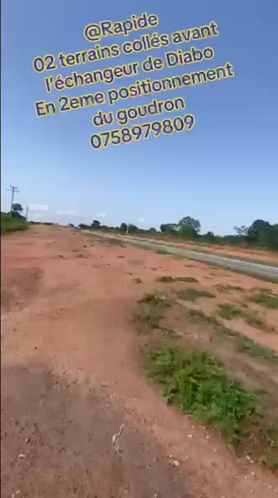 Terrain à vendre à Bouaké