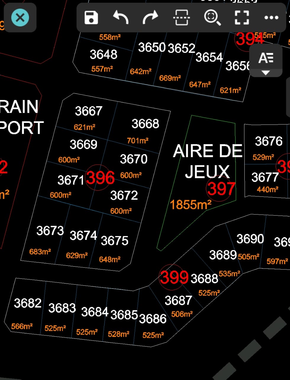 3 terrains de 500 m² à vendre à N'Dakro