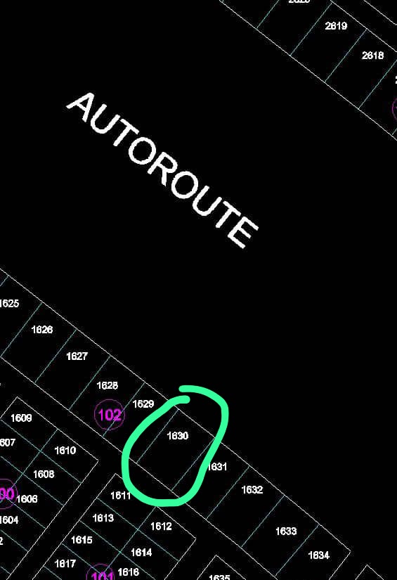 Terrain de 1000 m² à vendre à Okaville (attestation villageoise)