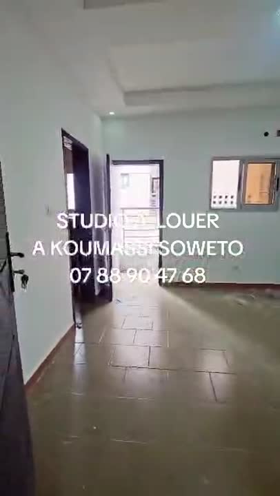 Studio à louer à Koumassi Soweto
