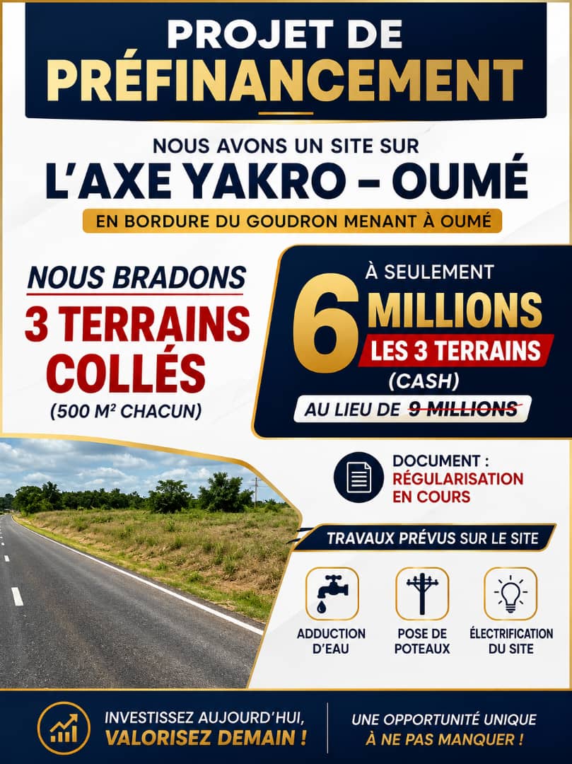 terrain à vendre 3