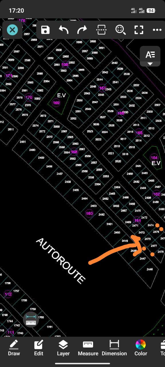 Terrain à vendre à Okaville (Bouaké) — 2 lots disponibles