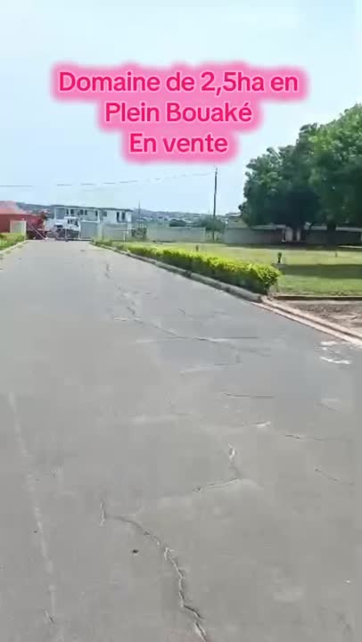 Terrain de 2,5 ha à vendre à l'Ancien Corridor Sud (ACD disponible)