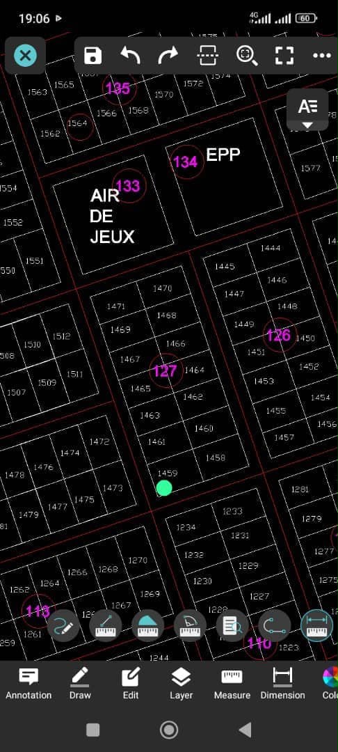 Terrain de 600 m² à vendre à Afflafou (derrière Campus 2)