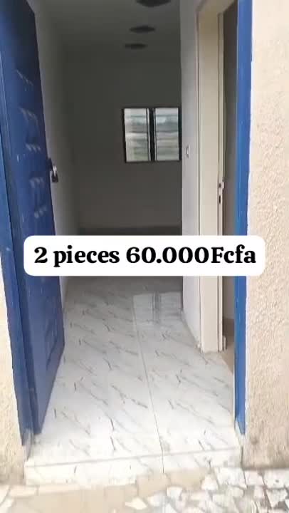 Appartement 2 pièces à louer à Morofé N'Kloïdjo