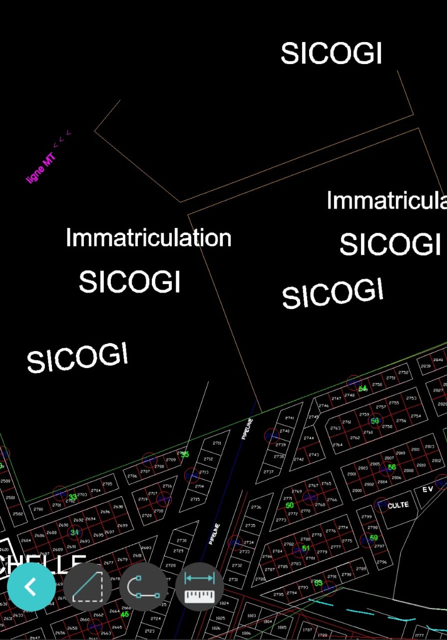 3 lots de terrain à vendre près du campus 2