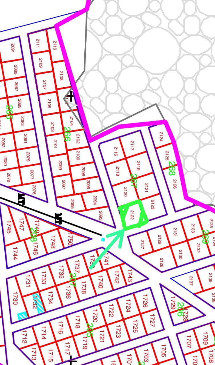 Terrain de 620 m² à vendre à Allokokro (Attestation villageoise)