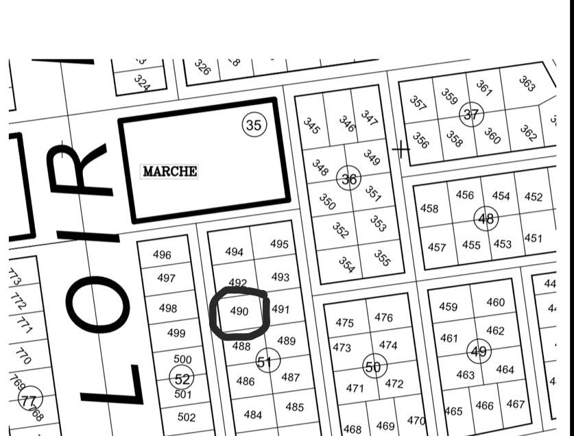 Terrain de 500 m² à vendre à Belleville (attestation villageoise)