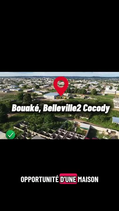 Terrain de 600 m² à vendre sur l'axe M'Bahiakro