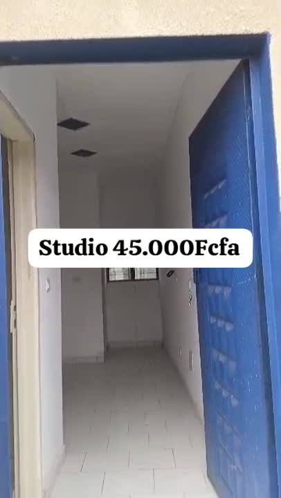 Studio à louer à Morofé N'kloidjo — neuf, jamais habité
