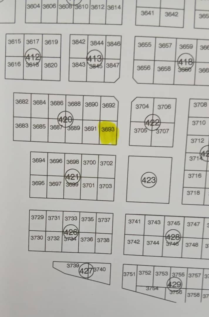 Terrain de 500 m² à vendre à Tchèlèkro (attestation villageoise)
